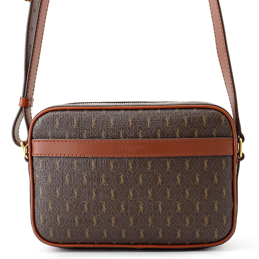 Yves Saint Laurent Saint Laurent Paris Shoulder Bag Le Monogram Camera Leathe...